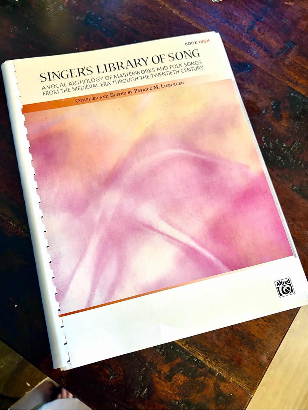 New Singer's Library of Song Vocal Anthology - Choir Workbook